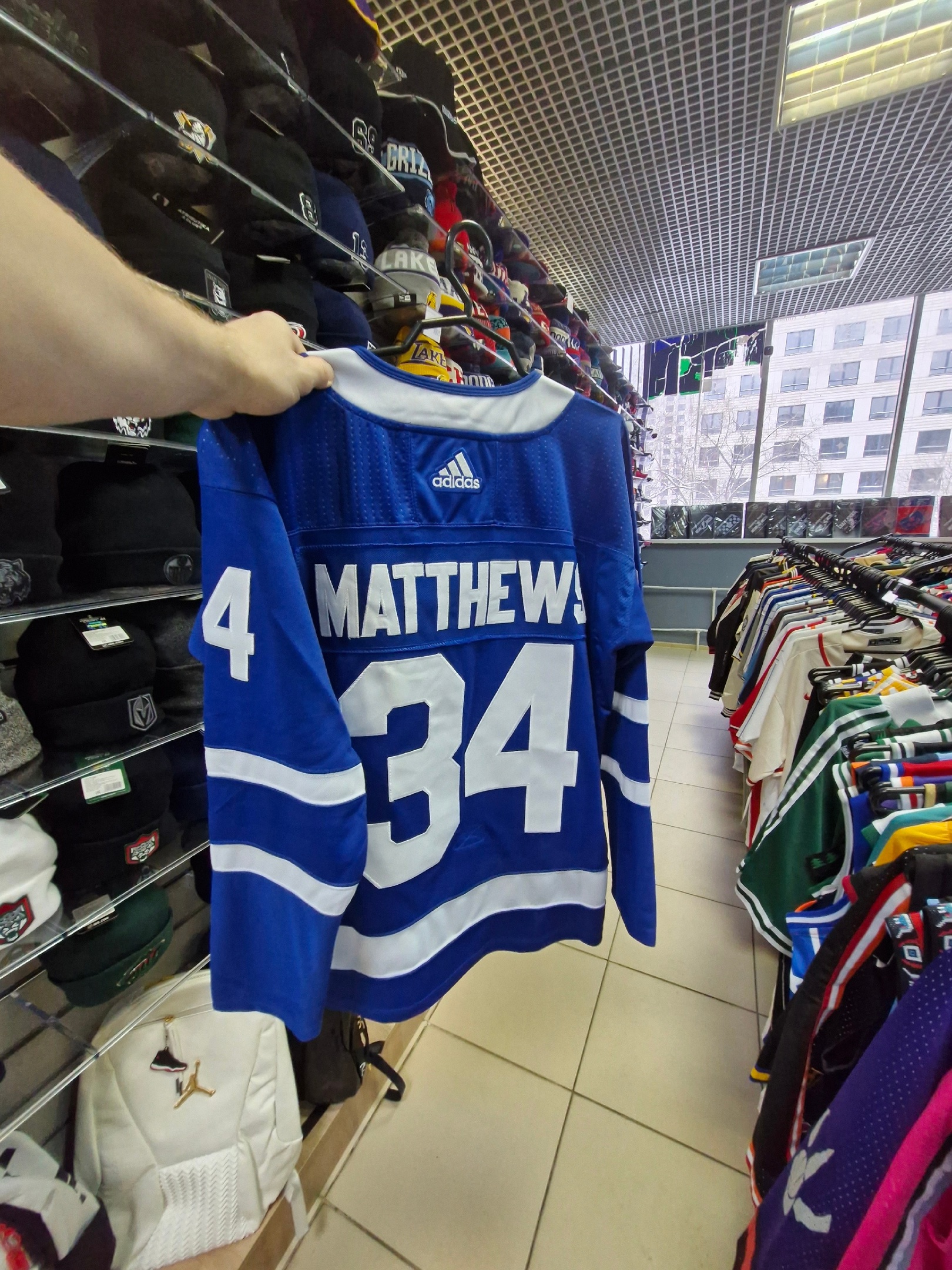 Свитер Торонто Мэттьюс синий